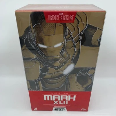 Hot Toys MMS256 D07 Iron Man Mark III Diecast Action Figure - Photo 1/4