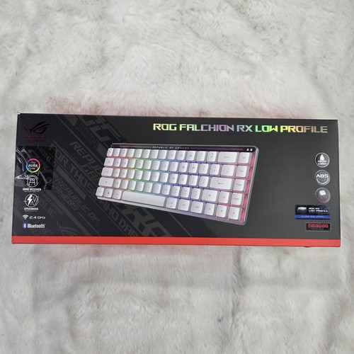 ASUS ROG Falchion RX Low Profile 65% Wireless Gaming Keyboard - White