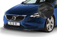Cup Spoiler Lippe Front Carbon Look für Volvo V40 CSL556-C
