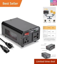 Lightweight 500W Step Up/Down Converter: Versatile Voltage Protection for Travel