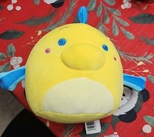 Kellytoy Disney Squishmallow 7.5" - Flounder (Little Mermaid) NO TAGS