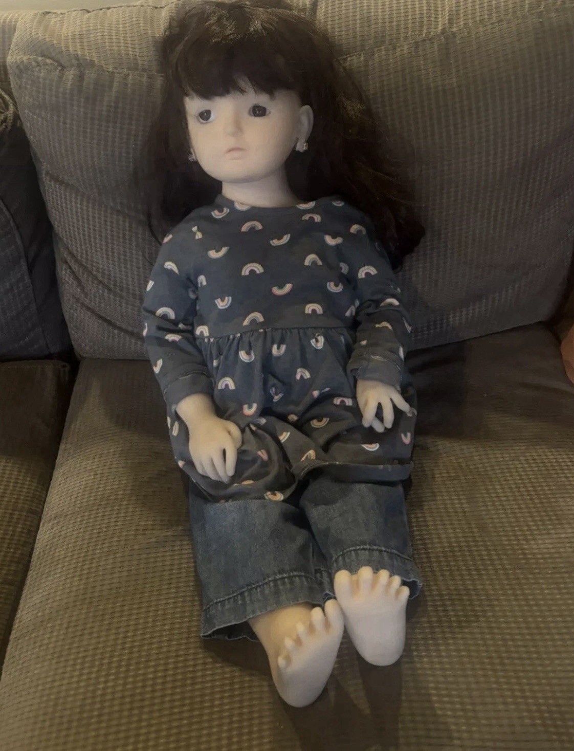 Reborn Full Body Silicone Toddler Doll 31