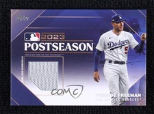 2024 Topps Series 1 Postseason Performance Relics 92/99 Freddie Freeman 06bg