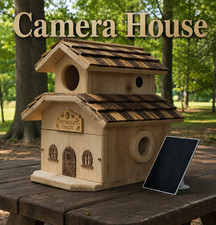 Extra Large Handmade Squirrel House With or Without Camera