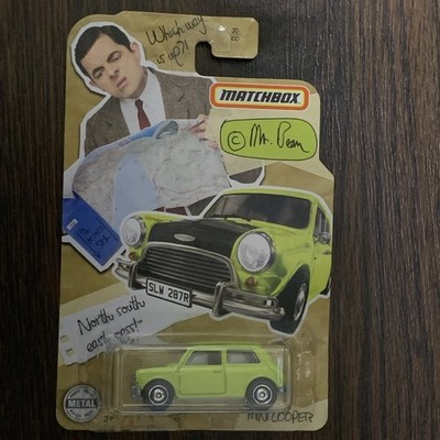 Matchbox Mr Bean Mini Cooper   30/100 Mattel Diecast Memorabilia  