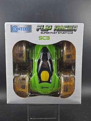 Contixo Flip Racer SC3 Remote Control Stunt Car With Flashing LEDs & Shock-Proof