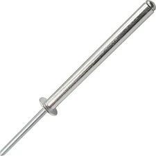 40pcs Aluminum Long Blind Rivets,Long Split Rivets, 3/16"x1-49/64"(M4.8x45mm)