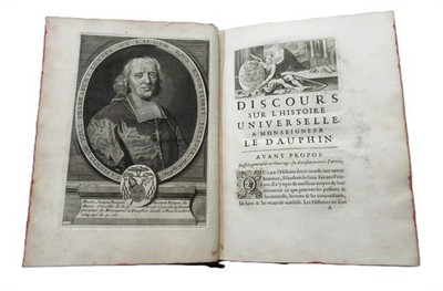 Bossuet: Rede über die Weltgeschichte an Monsignore le Dauphin. Paris 1732