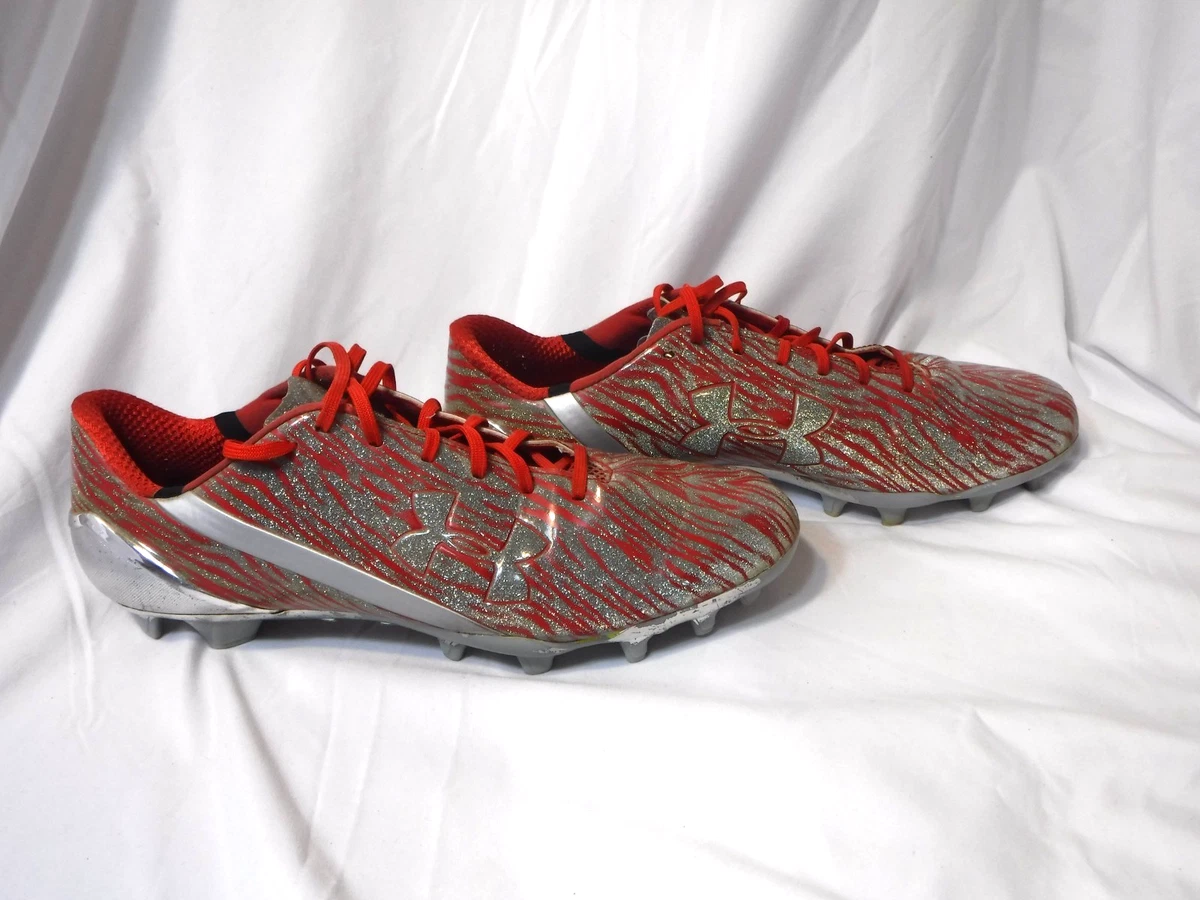 Under armour Red Football Cleats for Men for sale - eBay display picture 1