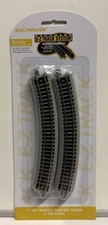 Bachmann EZ Track N Scale 6 Pack 11.25" Radius Curved Nickel Silver Track #44801