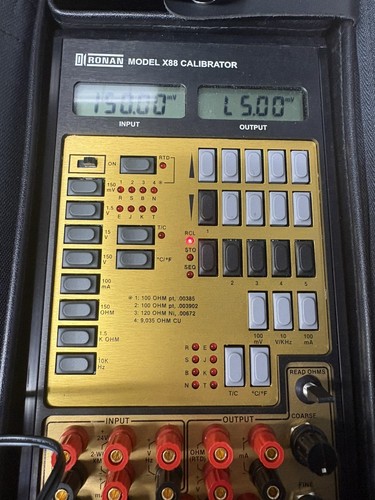 Ronan X88 Calibrator With Case Leads and manual