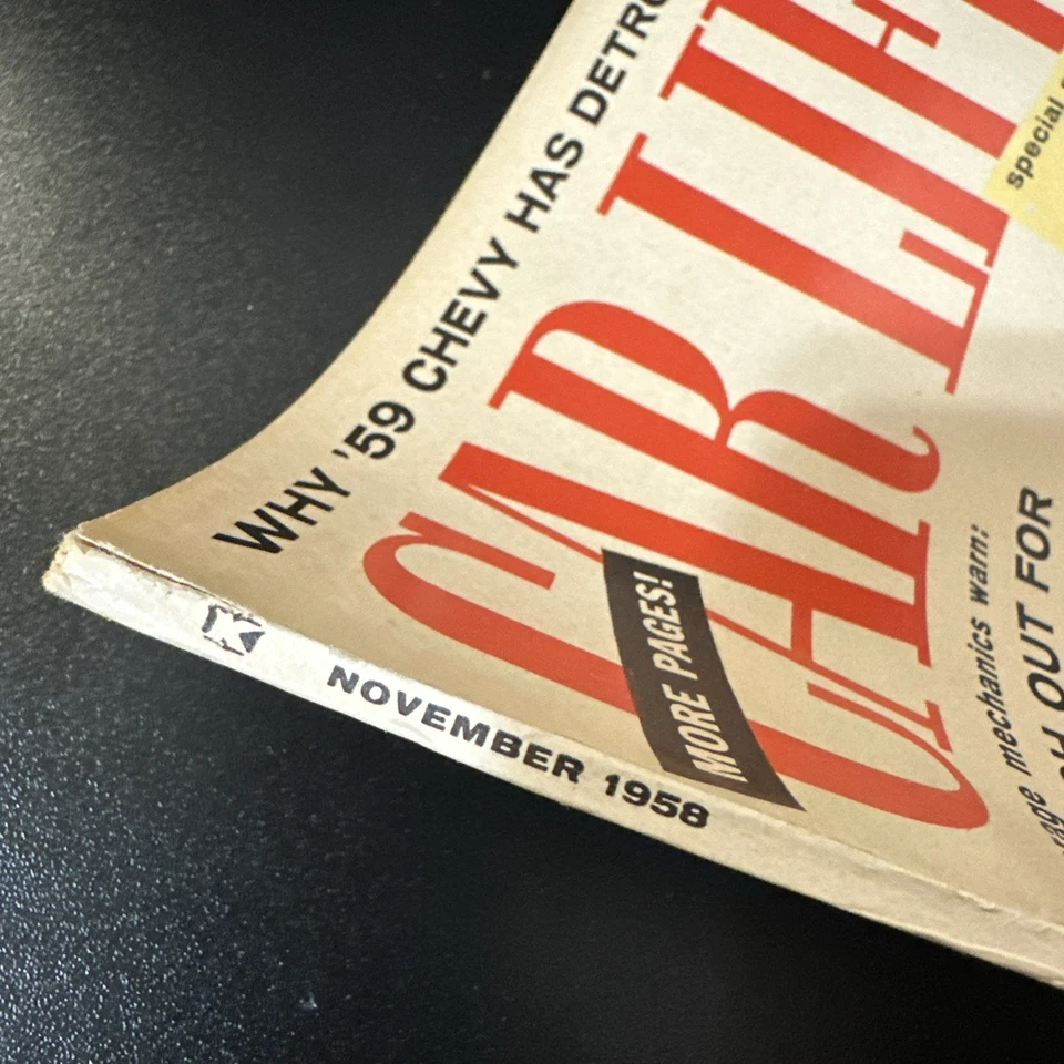 Car Life Magazine NOV 1958 - RARE VINTAGE - DE SOTO STORY - Image 4 of 4