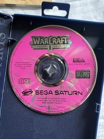 Electronic Arts WarCraft II: The Dark Saga (Sega Saturn) Strategy w/Manual