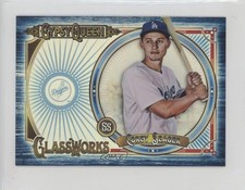 2018 Topps Gypsy Queen Glassworks Box Topper Indigo /150 Corey Seager #GW-CS nr2