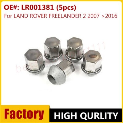 5pcs Wheel Nuts For Land Rover Freelander 2 & RR EVOQUE LR001381