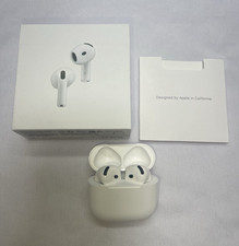 Apple AirPods.4 Active Noise Cancelling Wireless In-Ear Earbuds, Whits