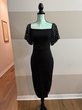 Premier Amour Black Dress - Size 2
