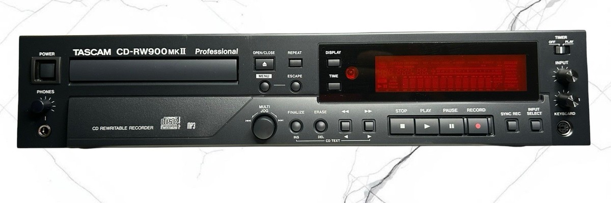 TASCAM CD-RW900MKII CD Recorder/Player for sale online | eBay