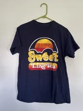 Sweet Like Tea T-shirt Relaxcore Southern Style Vacation Carolina Coastal Sz M