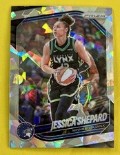 Jessica Shepard 2025 Panini Prizm WNBA ICE PRIZM Card #137 MINNESOTA LYNX