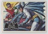 1966 Topps Batman Black Bat Batman Robin Into The Batmobile