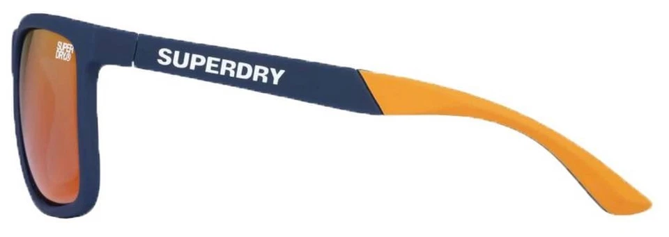 Superdry Unisexe RUNNERX Polycarbonate Des lunettes de soleil - Bleu - Photo 3/3