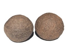Moqui Marbles Paar XL - Indianer Steine energetische Glücksbringer - Unikat | 21