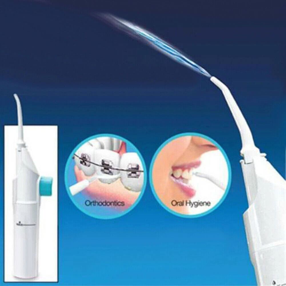 Dental Air Power Flosser - Oral Water Jet Seen on TV Braces Tooth Pick