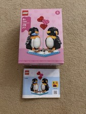 Lego Penguins In Love EMPTY Box And Instruction Manuals. Set Number 40886