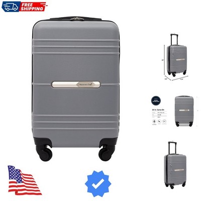 22'' Richmond Spinner Carry-On Luggage, Charcoal