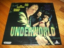 UNDERWORLD Laserdisc LD EXCELLENT CONDITION VERY RARE GREAT FILM DENIS LEARY 