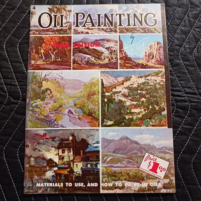 #ad Walter Foster Oil Painting Materials To Use and How To Paint In Oils $17.50