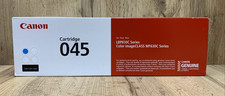 Canon 045 Cyan Toner Cartridge 1241C001 Genuine OEM New Sealed MF630C LBP610C