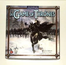 A Game of Thrones Board Game Fantasy Flight Games COMPLETE/EXCELLENT Condition