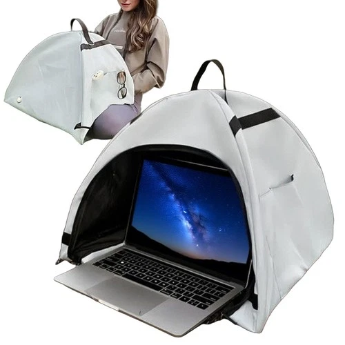 Universal Laptop Tent Laptop Sun Shade Laptop Bag Glare Shield Shoulder Strap