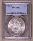 1904-O Morgan Dollar PCGS MS63 ***RARE ORIGINAL TONED COIN***
