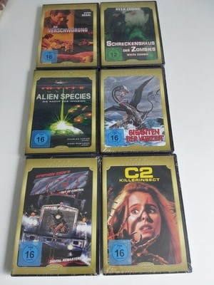 DVD Sammlung Gold Collection 6 Dvds Neu & Ovp Trucks,C2 Killerinsect,Alien Speci