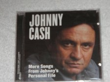 JOHNNY CASH - More Songs From Johnny's Personal File - CD - **SEALED/ NEW**