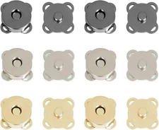 30 Sets 18mm Magnetic Snaps, Magnetic Snap Closures for Purses, Sewing Button...