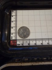Queen Victoria 3 Pence 1860 Bun Head Silver Coin Good Condition