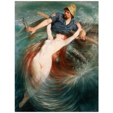 Knut Ekvall, Ein Fischer in den Fängen einer Sirene 11003001336