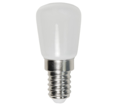 LED Lampe E14 Birnenformlampe Kühlschranklampe 2Watt 160lm 230V 3000k warmweiß