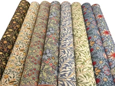 WILLIAM MORRIS TAPESTRY FABRIC Upholstery Cushion Curtains in 43 Designs