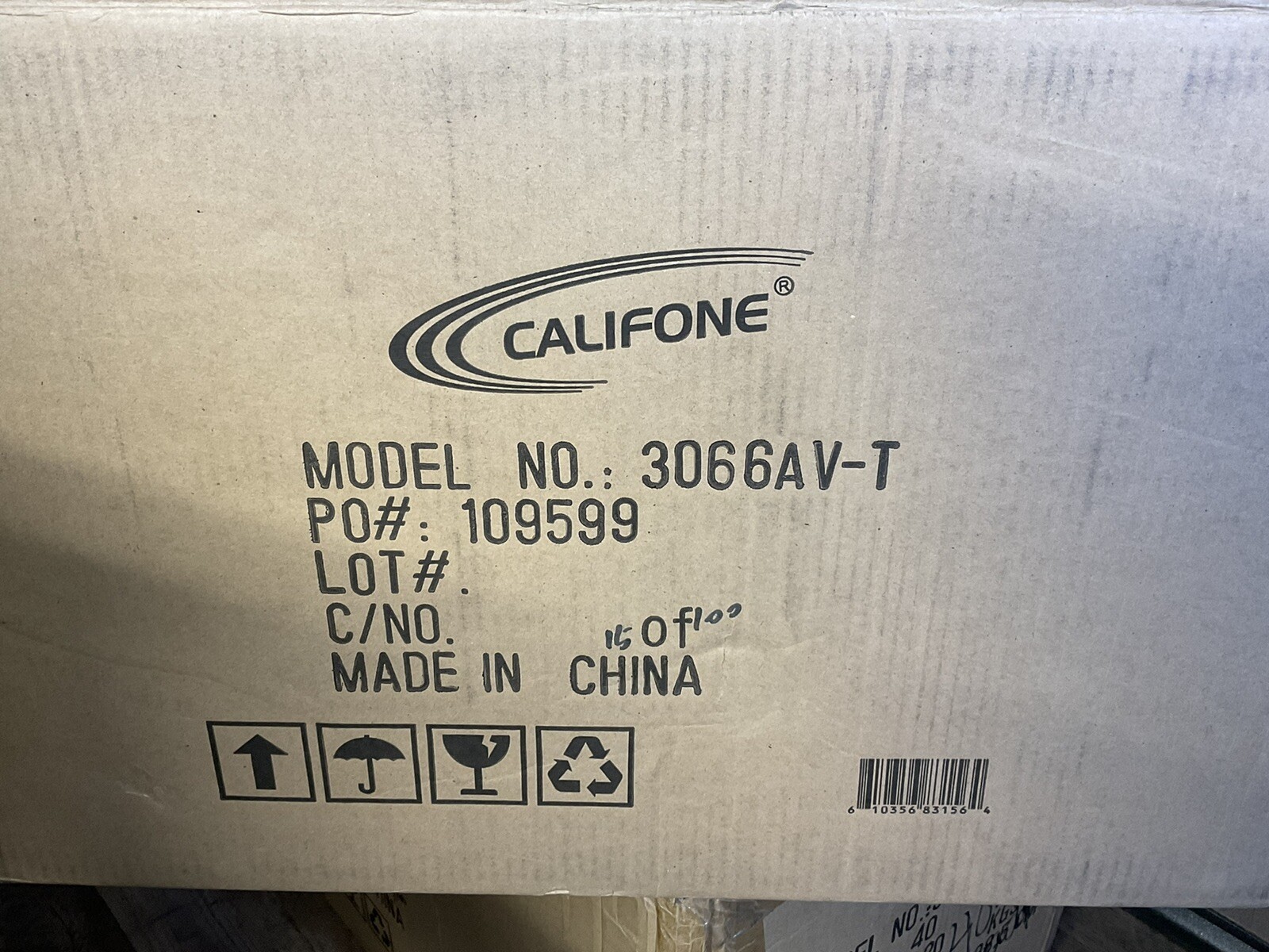 Califone 3066AV-T Multimedia Stereo Headphone  Headset Lot of 5/GAR995