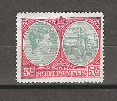 ST KITTS & NEVIS 1938/50 SG 77b postfrisch