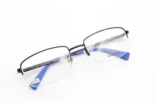 NAUTICA N7263 317 Dark Blue 57-20-140 Half Rimless Frames Flex N180