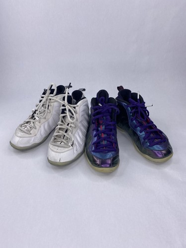 black iridescent foamposites