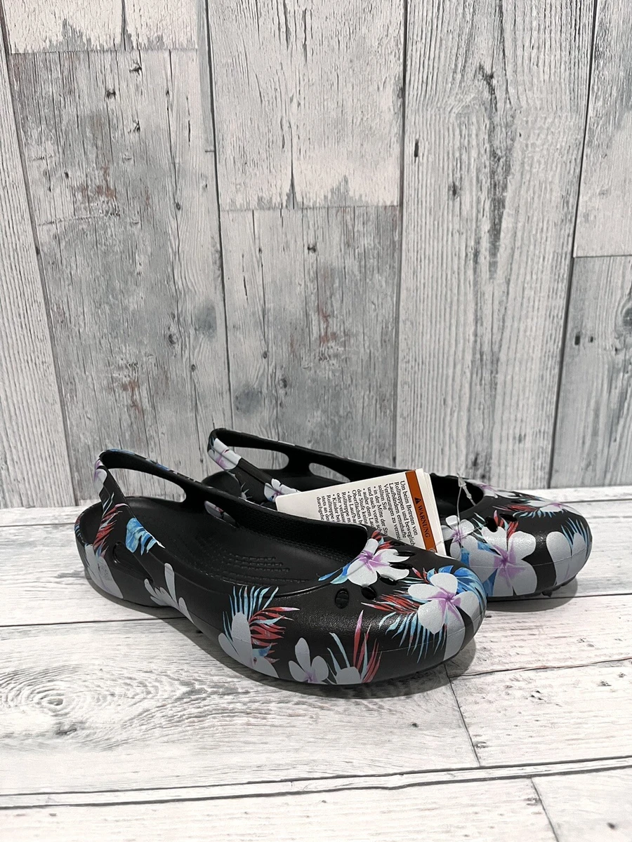 crocs slingback flats