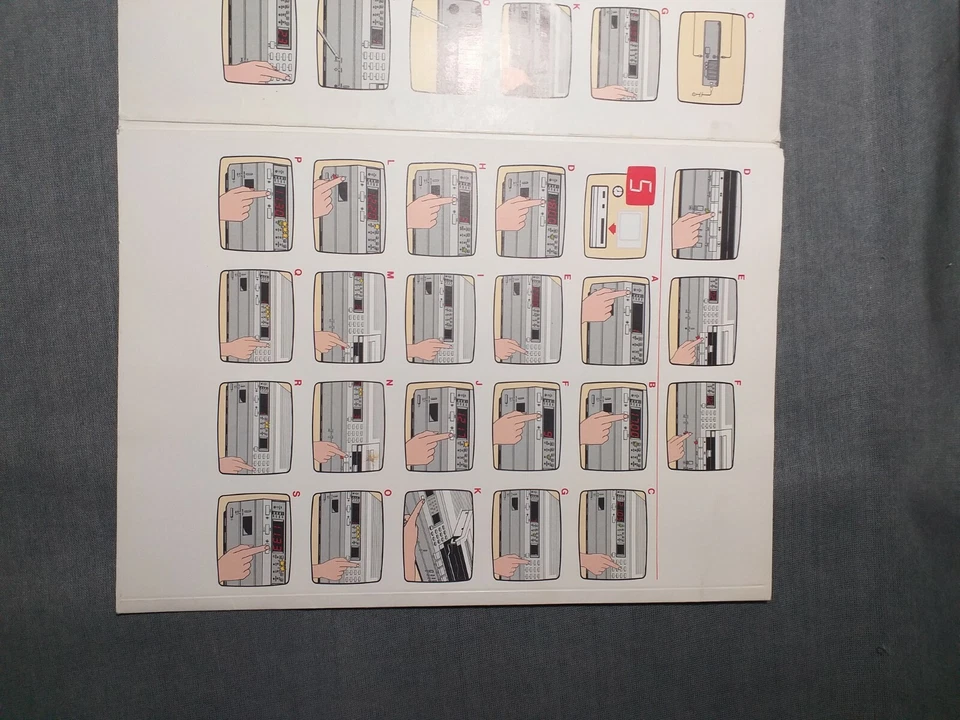 Pochette de Notice Magnétoscope Philips V2000 Vidéo 2000 - Photo 4/4