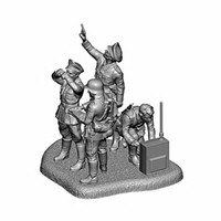 German Headquarters 1939-1942 Kunststoff Kit 1:72 Modell Zvezda
